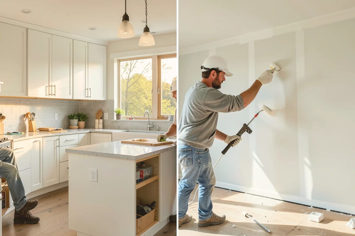 Subfloor Repair in Bellevue, King County, WA - Locate and expose the damaged section
