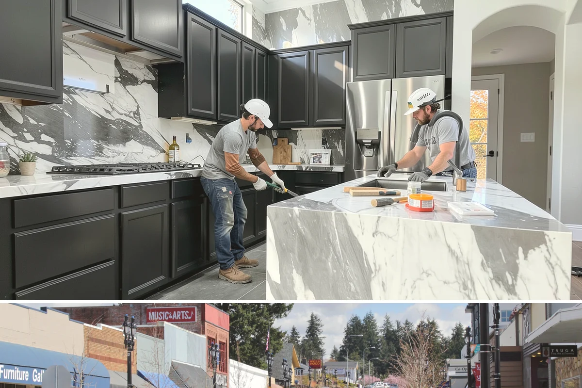 Subfloor Repair in Bothell, King County, WA - Subfloor repairs fit any schedule, though tackling moisture-driven damage quickly is wisest during the wet season.