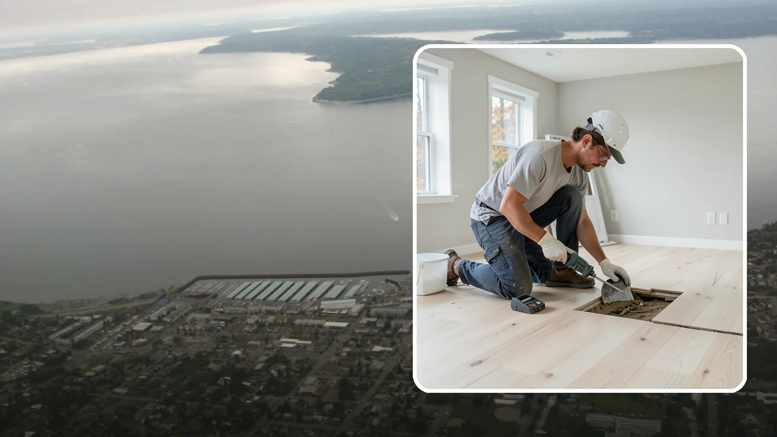 Subfloor Repair in Des Moines, King County, WA - Focused subfloor repair that reinforces weak, damaged sections while preserving the sound flooring around them.