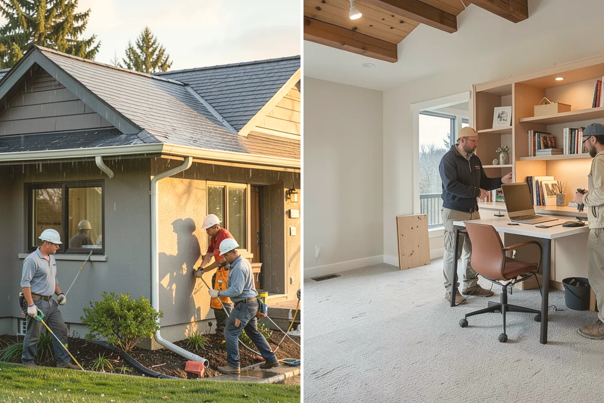 Subfloor Repair in Eatonville, Pierce County, WA - Locate and expose the damaged section
