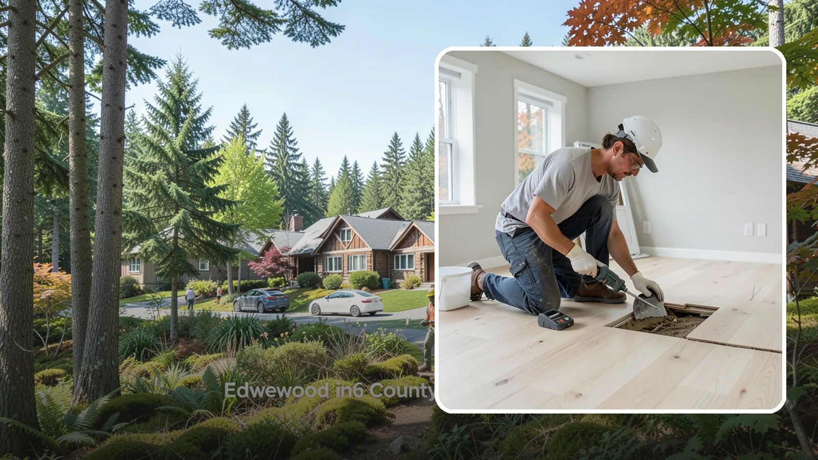 Subfloor Repair in Edgewood, Pierce County, WA - Focused subfloor repair that reinforces weak, damaged sections while preserving the sound flooring around them.