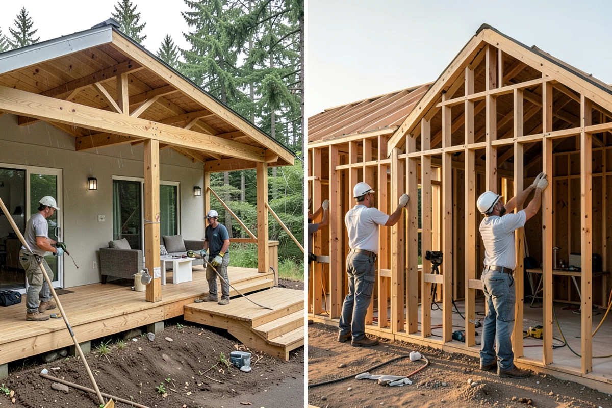 Subfloor Repair in Enumclaw, King County, WA - Locate and expose the damaged section