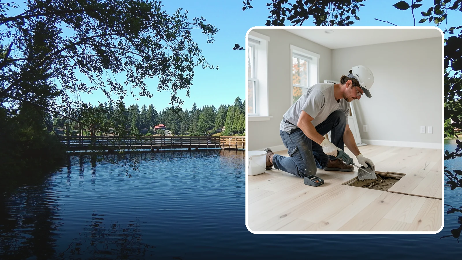 Subfloor Repair in Federal Way, King County, WA - Focused subfloor repair that reinforces weak, damaged sections while preserving the sound flooring around them.
