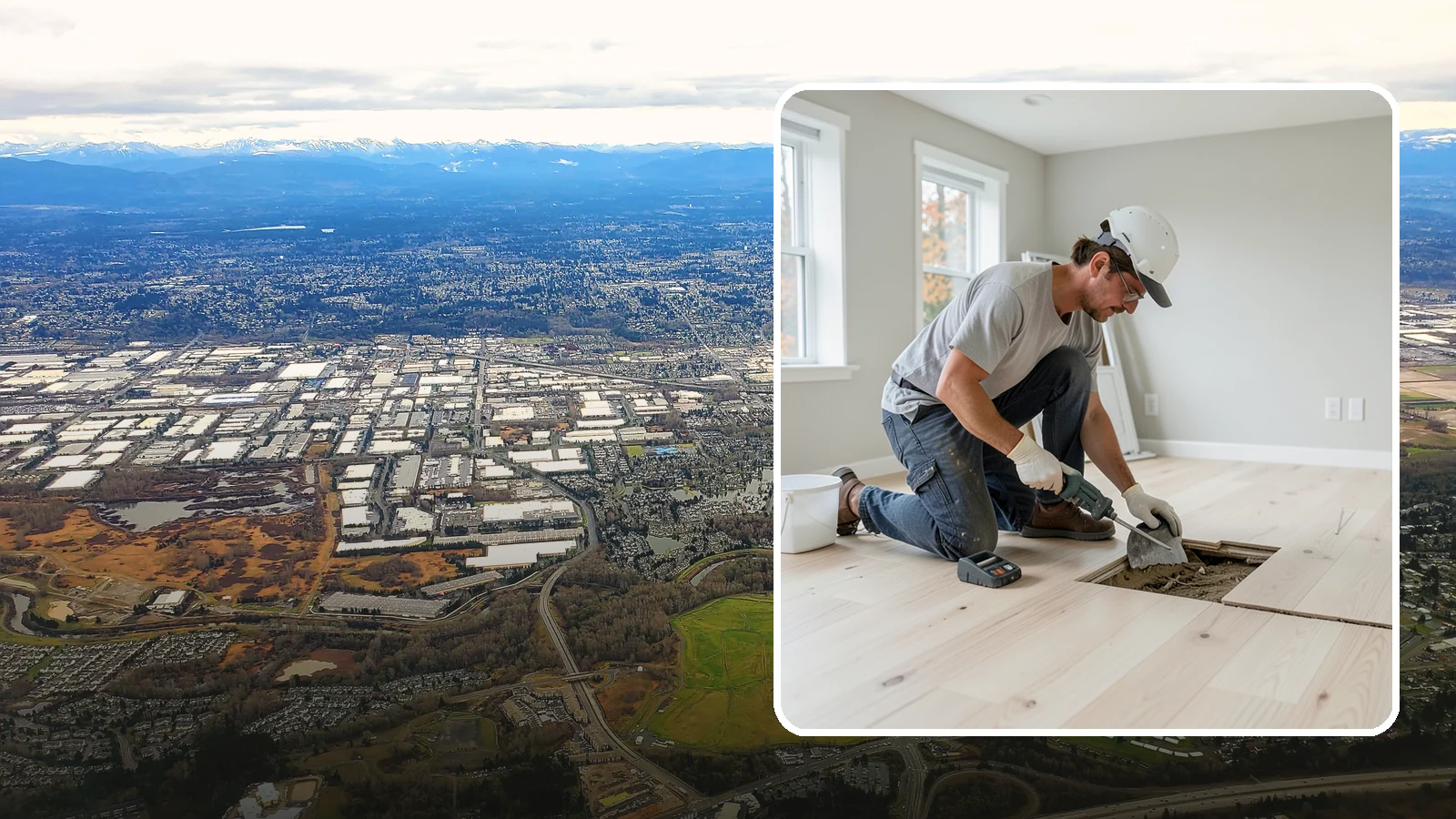 Subfloor Repair in Kent, King County, WA - Focused subfloor repair that reinforces weak, damaged sections while preserving the sound flooring around them.