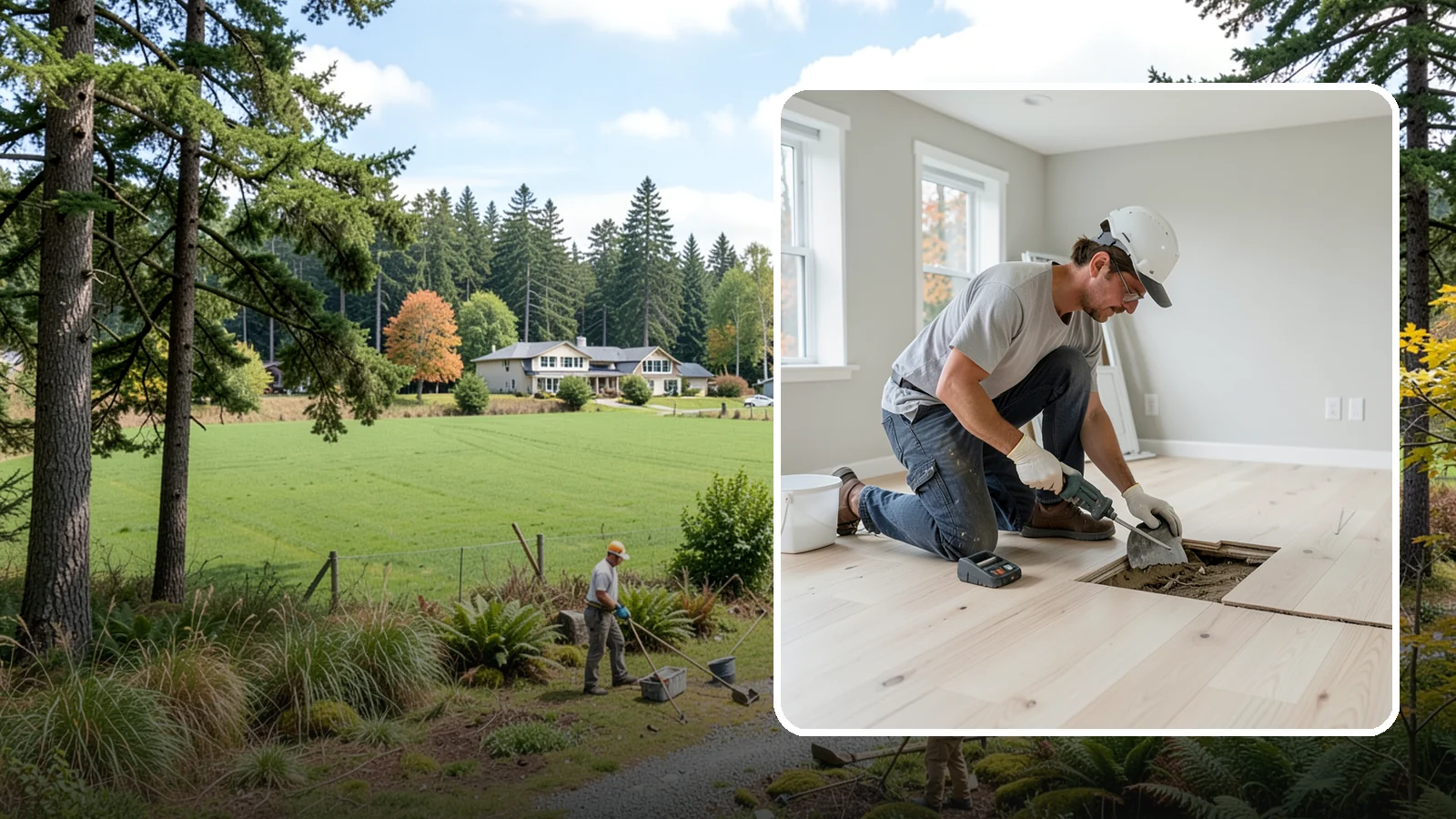 Subfloor Repair in Lyman, Skagit County, WA - Focused subfloor repair that reinforces weak, damaged sections while preserving the sound flooring around them.