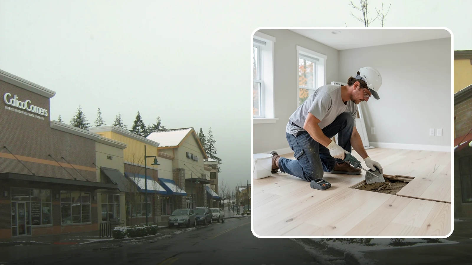 Subfloor Repair in Mill Creek, Snohomish County, WA - Focused subfloor repair that reinforces weak, damaged sections while preserving the sound flooring around them.