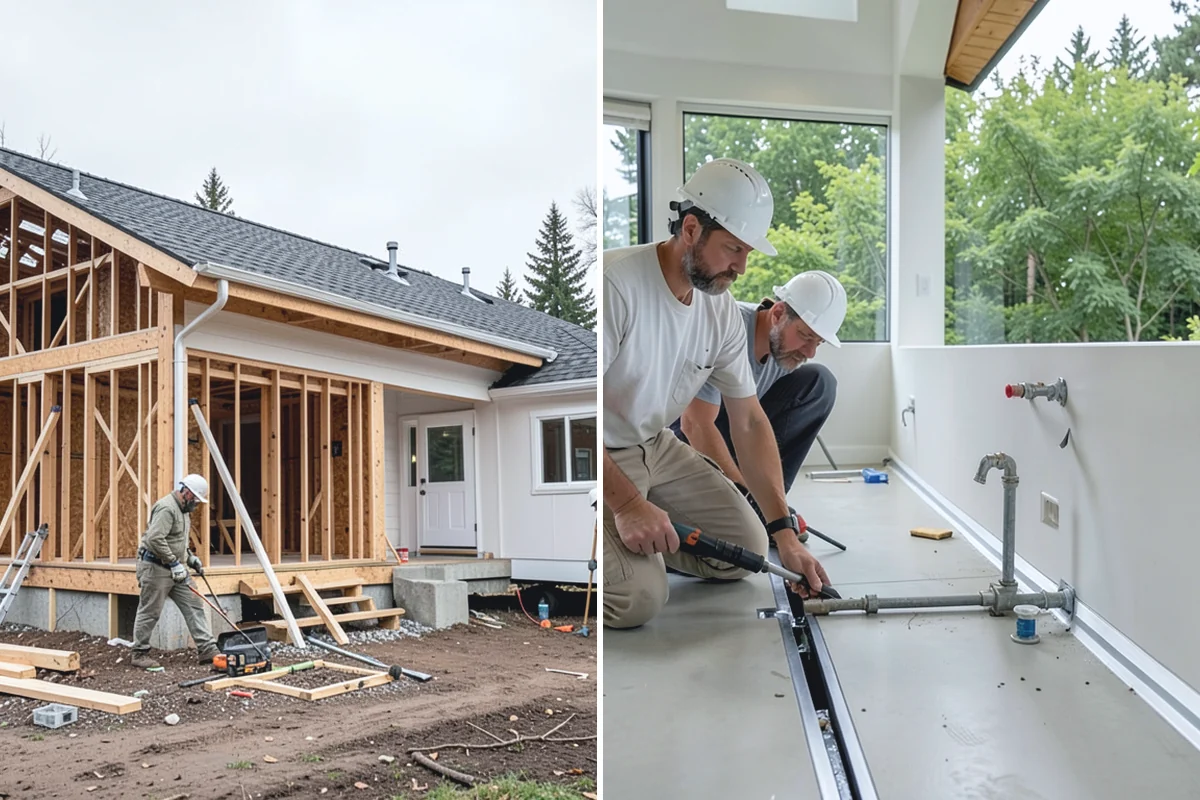 Subfloor Repair in Redmond, King County, WA - Locate and expose the damaged section