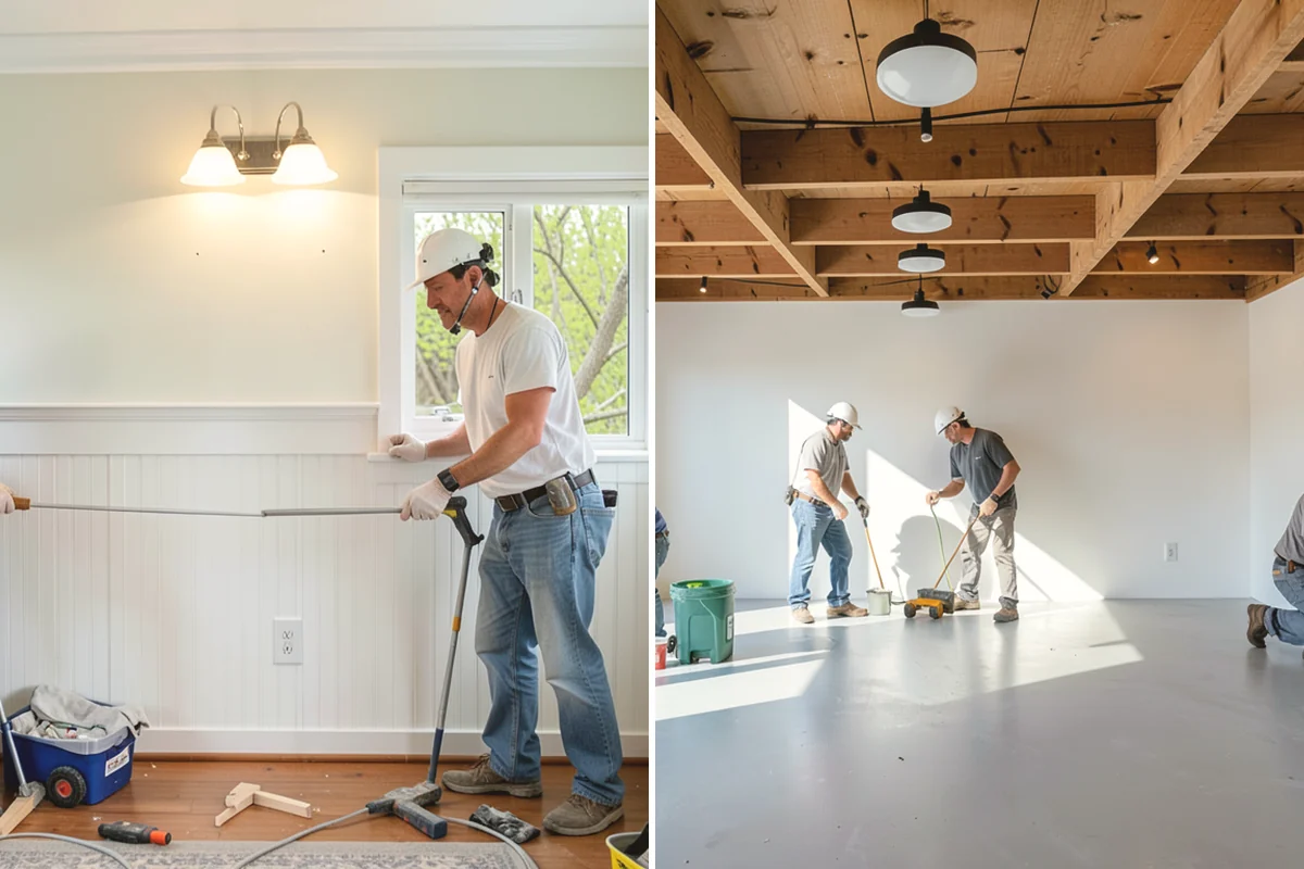 Subfloor Repair in Ruston, Pierce County, WA - Locate and expose the damaged section
