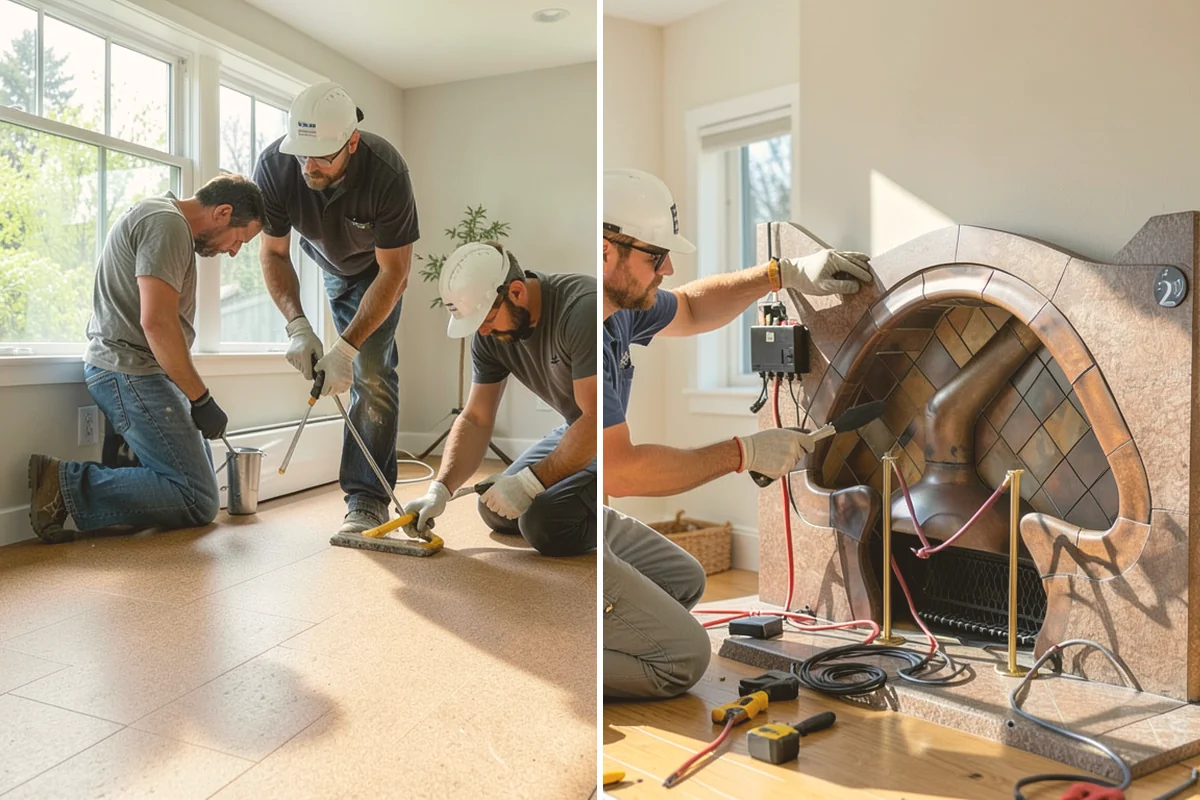 Subfloor Repair in Sammamish, King County, WA - Locate and expose the damaged section
