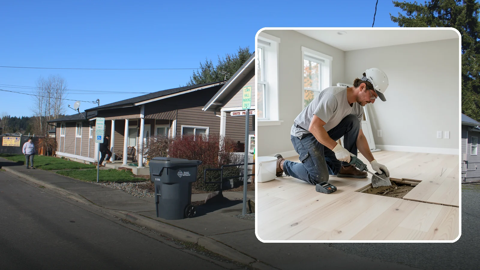 Subfloor Repair in South Prairie, Pierce County, WA - Focused subfloor repair that reinforces weak, damaged sections while preserving the sound flooring around them.