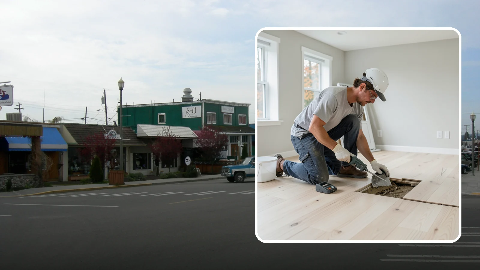 Subfloor Repair in Stanwood, Snohomish County, WA - Focused subfloor repair that reinforces weak, damaged sections while preserving the sound flooring around them.