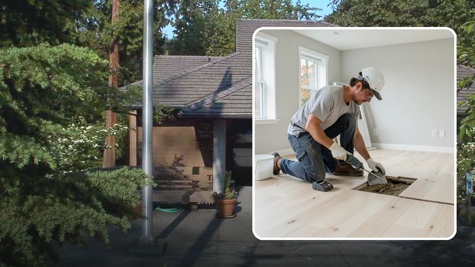 Subfloor Repair in Yarrow Point, King County, WA - Focused subfloor repair that reinforces weak, damaged sections while preserving the sound flooring around them.