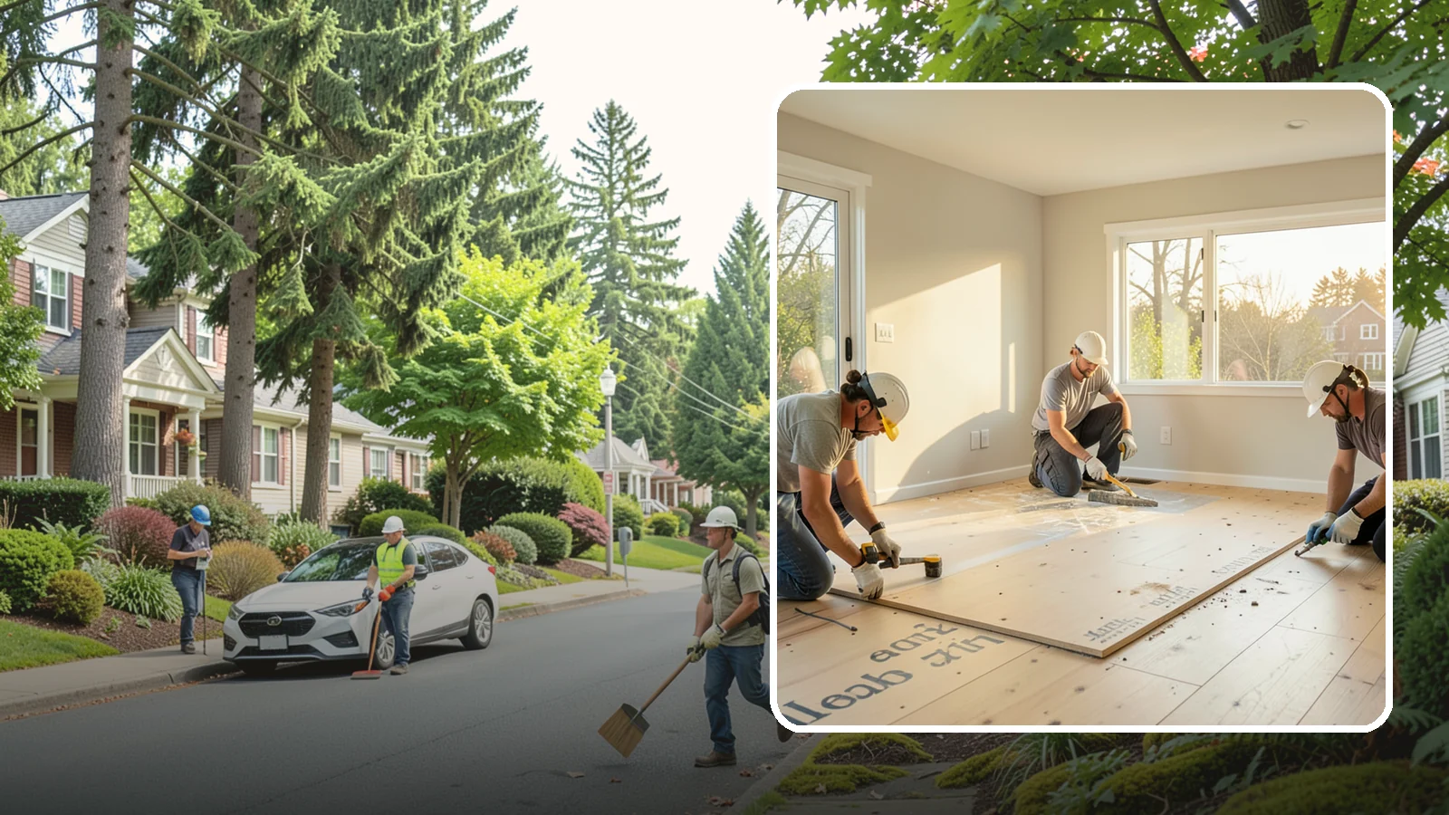 Subfloor Replacement in Beaux Arts Village, King County, WA - Complete subfloor replacement that rebuilds a solid, moisture-free foundation for your new flooring.