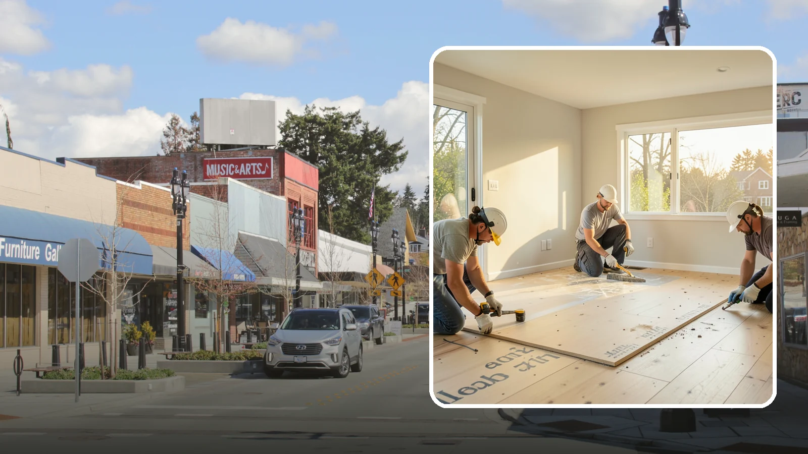 Subfloor Replacement in Bothell, King County, WA - Complete subfloor replacement that rebuilds a solid, moisture-free foundation for your new flooring.