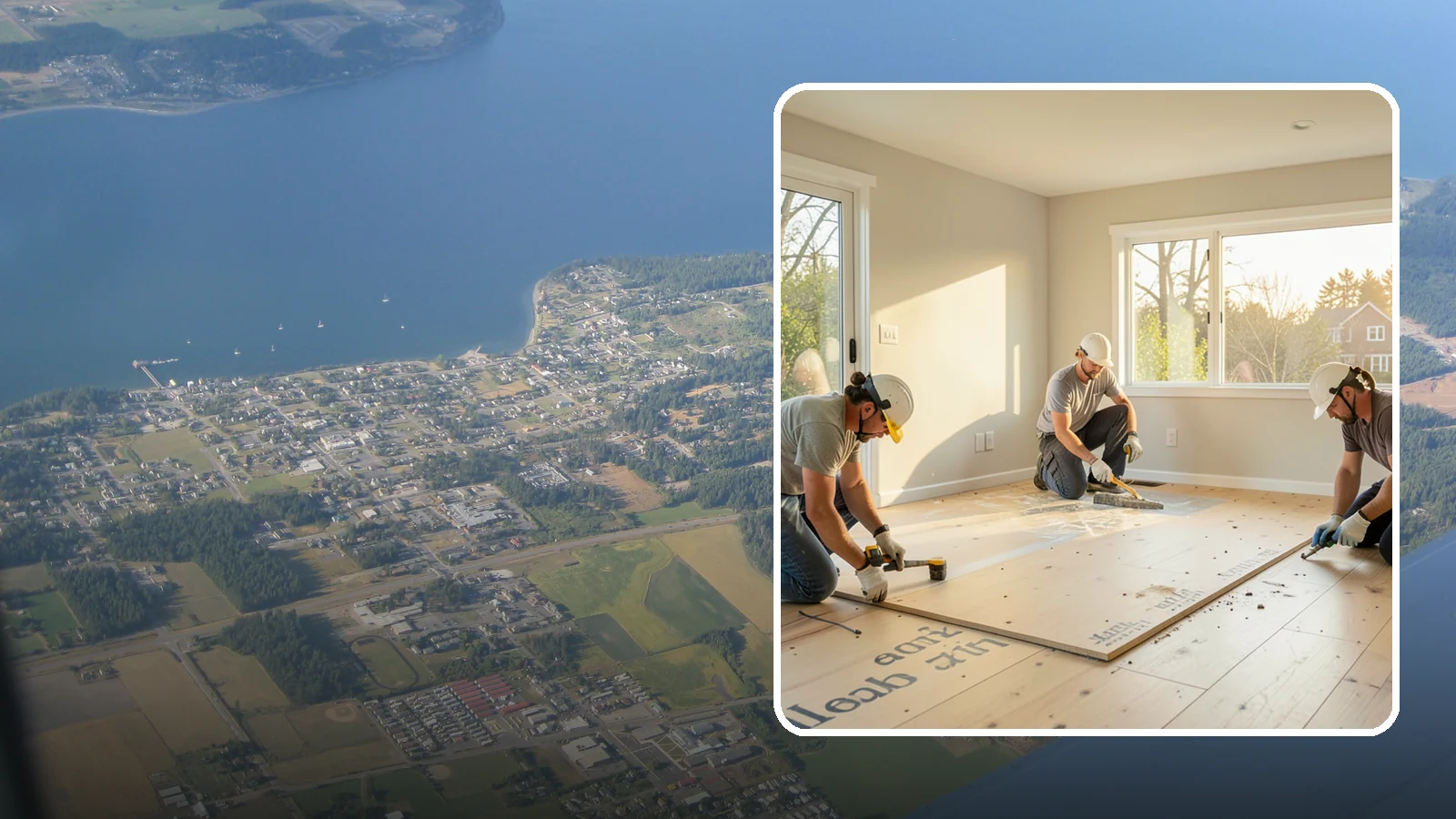 Subfloor Replacement in Coupeville, Island County, WA - Complete subfloor replacement that rebuilds a solid, moisture-free foundation for your new flooring.