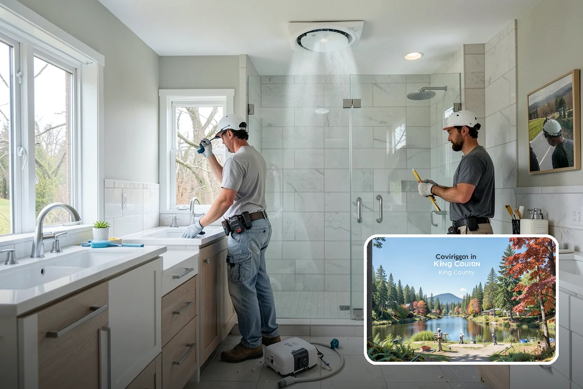 Subfloor Replacement in Covington, King County, WA - Eliminates rot and structural weakness