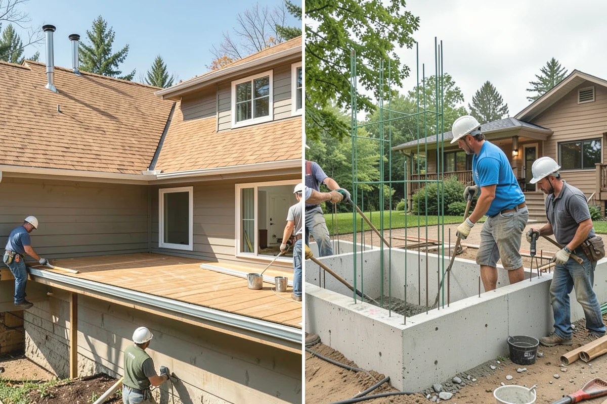 Subfloor Replacement in Duvall, King County, WA - Remove damaged subfloor and inspect joists