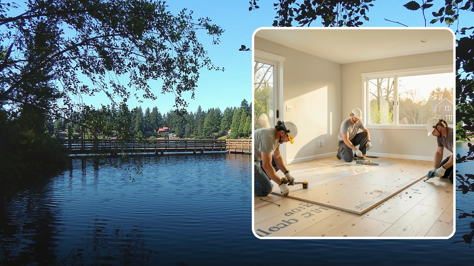 Subfloor Replacement in Federal Way, King County, WA - Complete subfloor replacement that rebuilds a solid, moisture-free foundation for your new flooring.