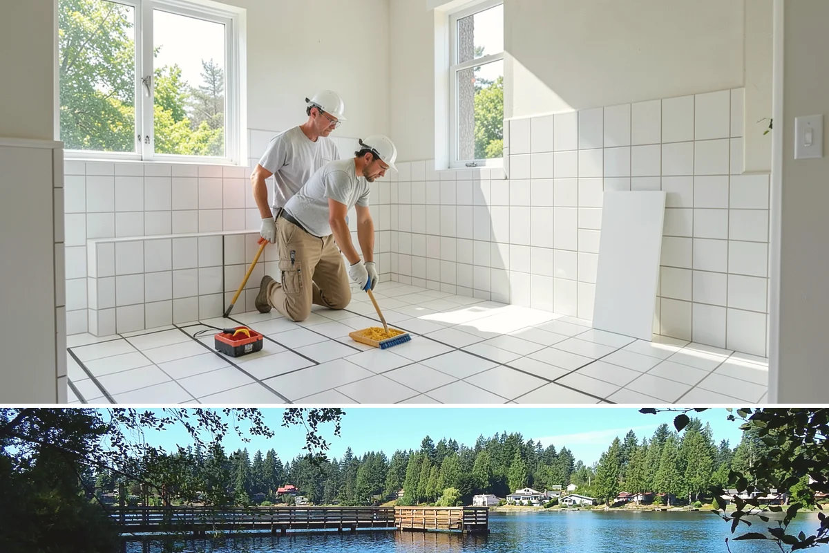 Subfloor Replacement in Federal Way, King County, WA - Subfloor replacement can proceed year-round, with prompt action during wet months preventing further water damage.