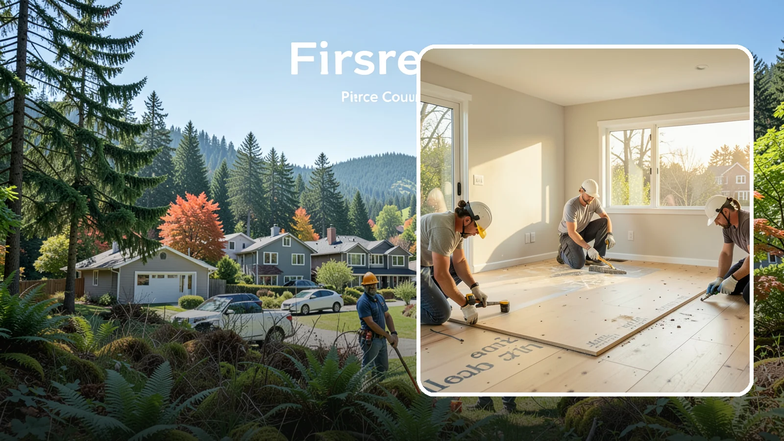 Subfloor Replacement in Fircrest, Pierce County, WA - Complete subfloor replacement that rebuilds a solid, moisture-free foundation for your new flooring.