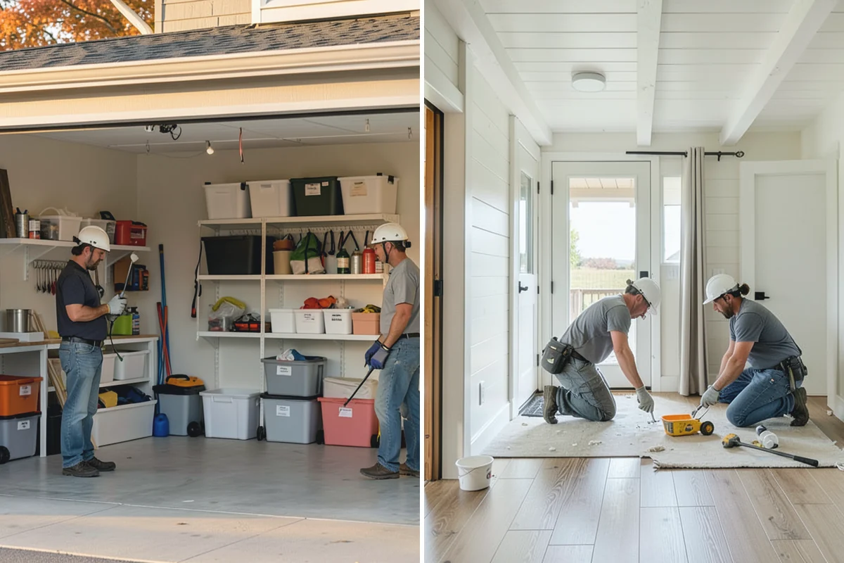 Subfloor Replacement in Granite Falls, Snohomish County, WA - Remove damaged subfloor and inspect joists