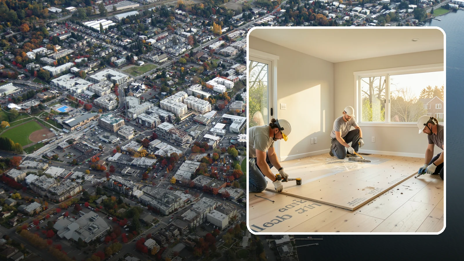 Subfloor Replacement in Kirkland, King County, WA - Complete subfloor replacement that rebuilds a solid, moisture-free foundation for your new flooring.