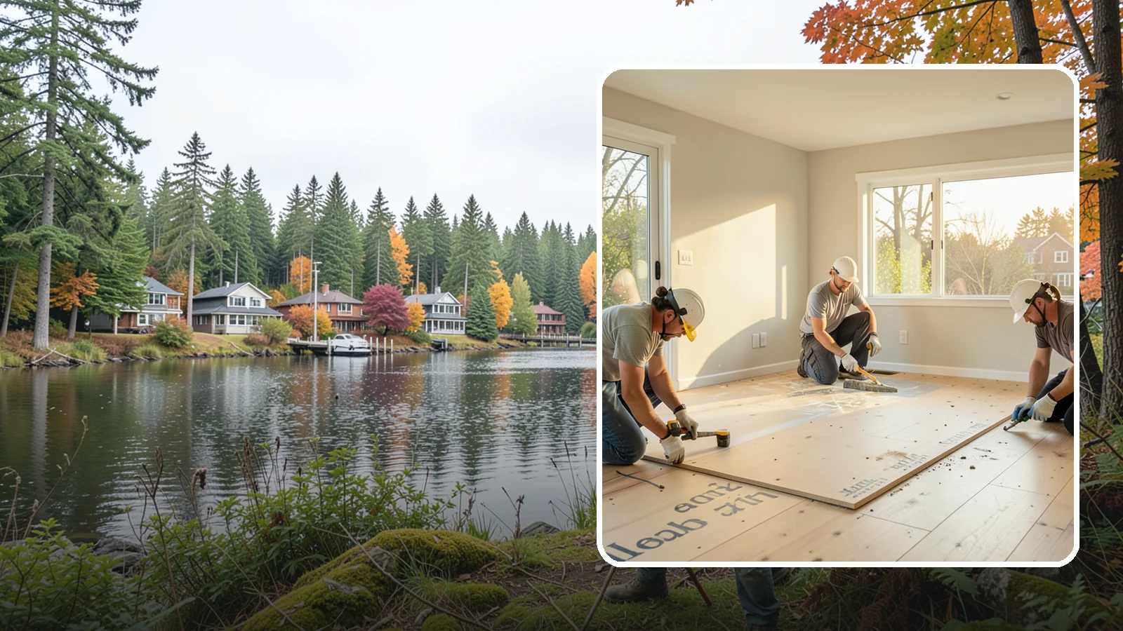 Subfloor Replacement in La Conner, Skagit County, WA - Complete subfloor replacement that rebuilds a solid, moisture-free foundation for your new flooring.