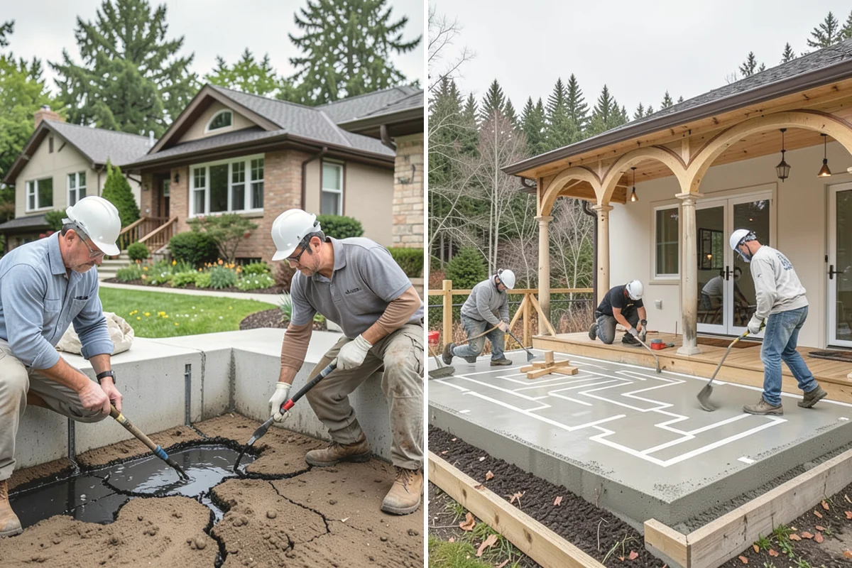 Subfloor Replacement in La Conner, Skagit County, WA - Remove damaged subfloor and inspect joists