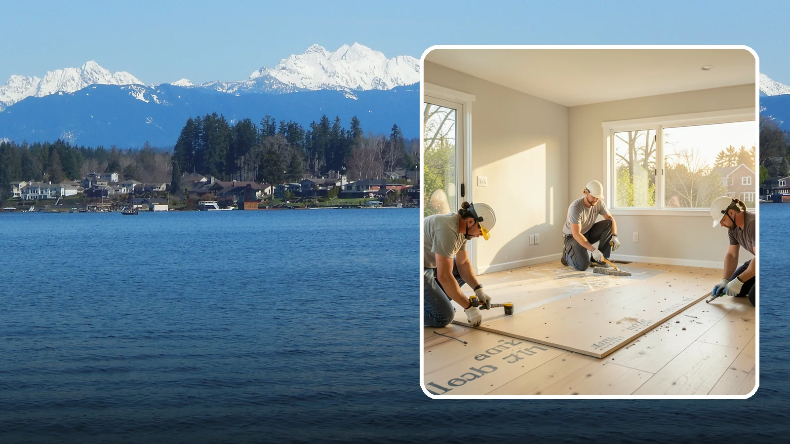 Subfloor Replacement in Lake Stevens, Snohomish County, WA - Complete subfloor replacement that rebuilds a solid, moisture-free foundation for your new flooring.