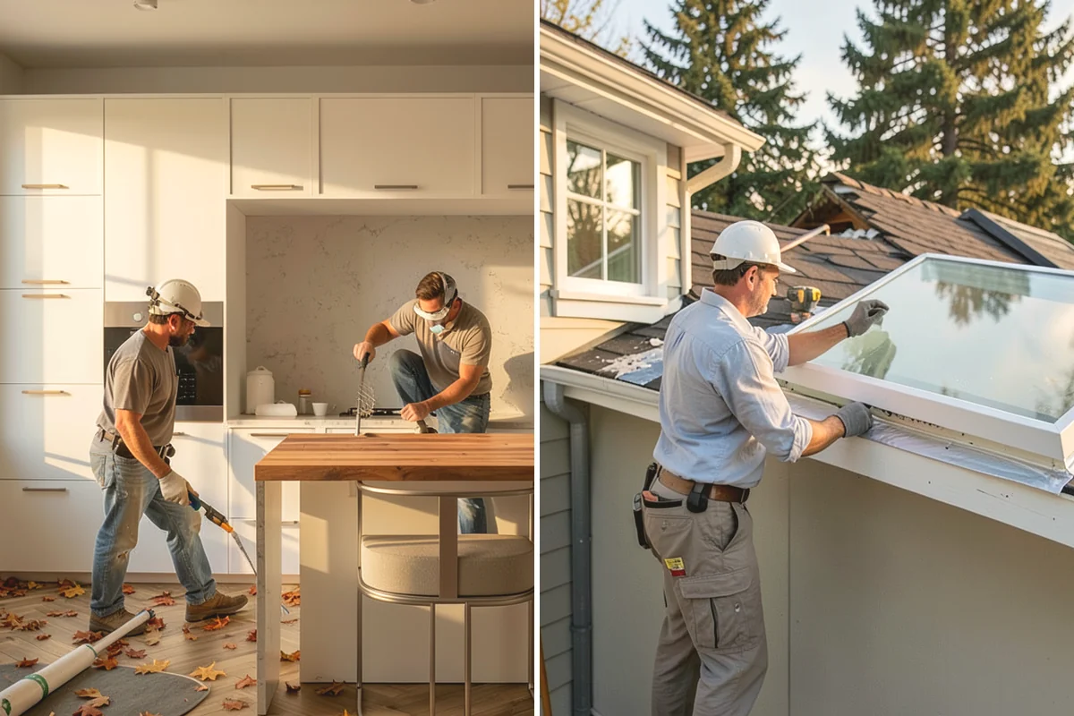 Subfloor Replacement in Lake Stevens, Snohomish County, WA - Remove damaged subfloor and inspect joists