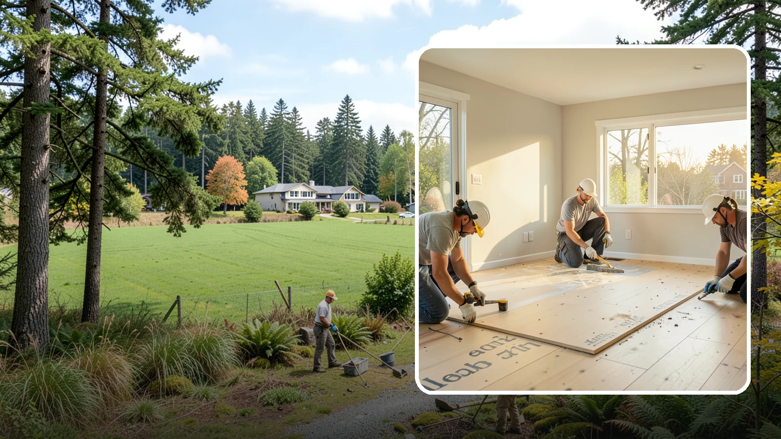 Subfloor Replacement in Lyman, Skagit County, WA - Complete subfloor replacement that rebuilds a solid, moisture-free foundation for your new flooring.