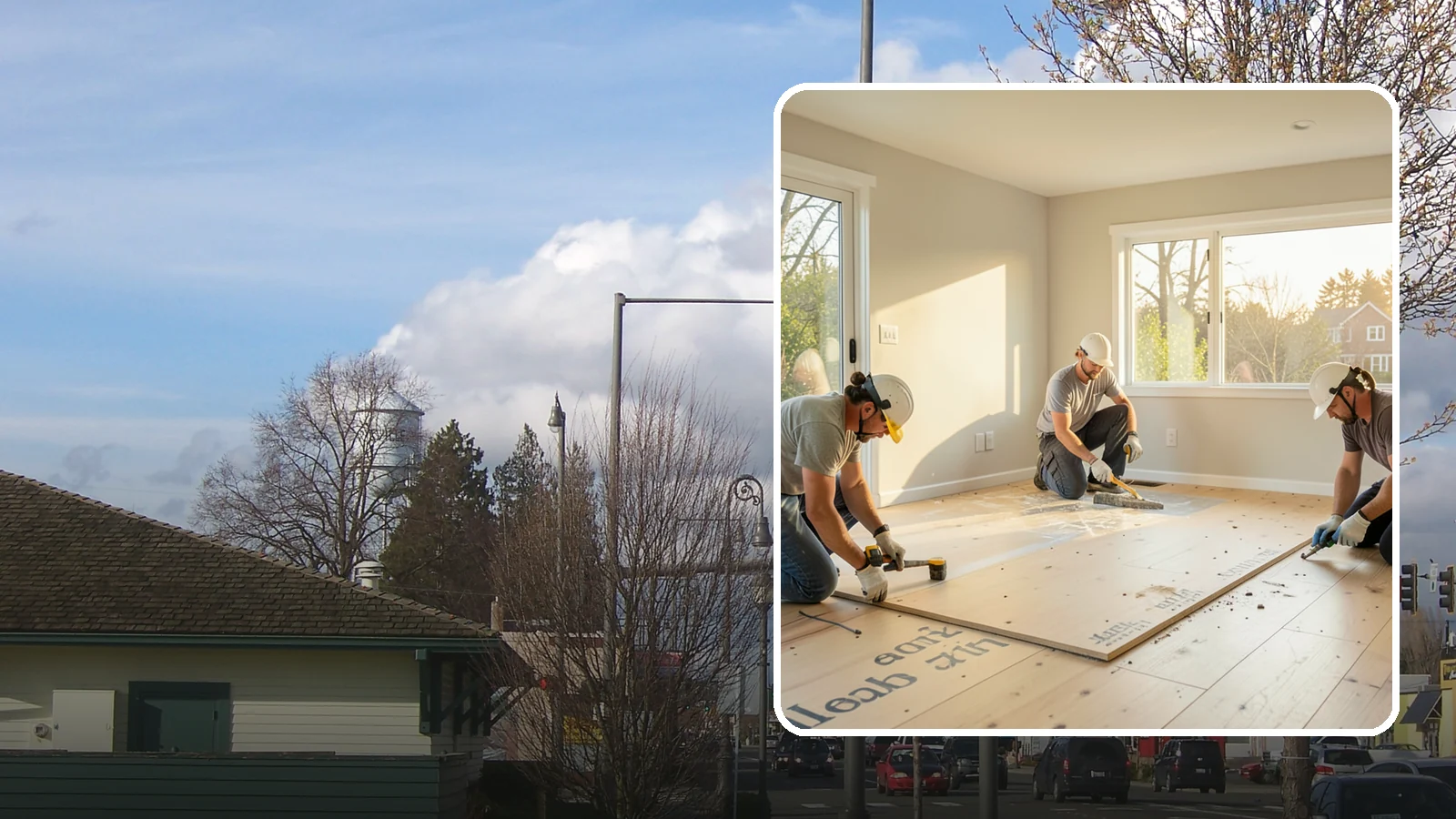Subfloor Replacement in Marysville, Snohomish County, WA - Complete subfloor replacement that rebuilds a solid, moisture-free foundation for your new flooring.