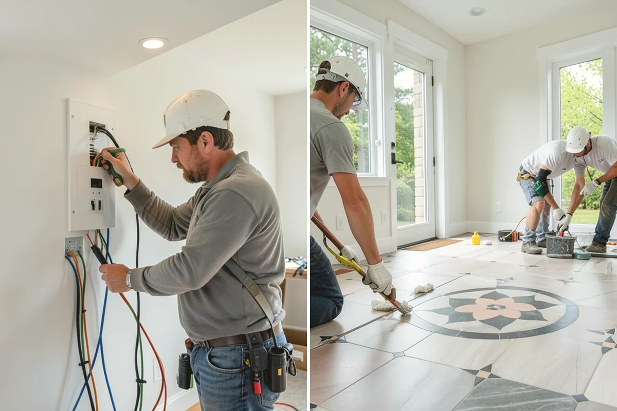 Subfloor Replacement in Mercer Island, King County, WA - Remove damaged subfloor and inspect joists