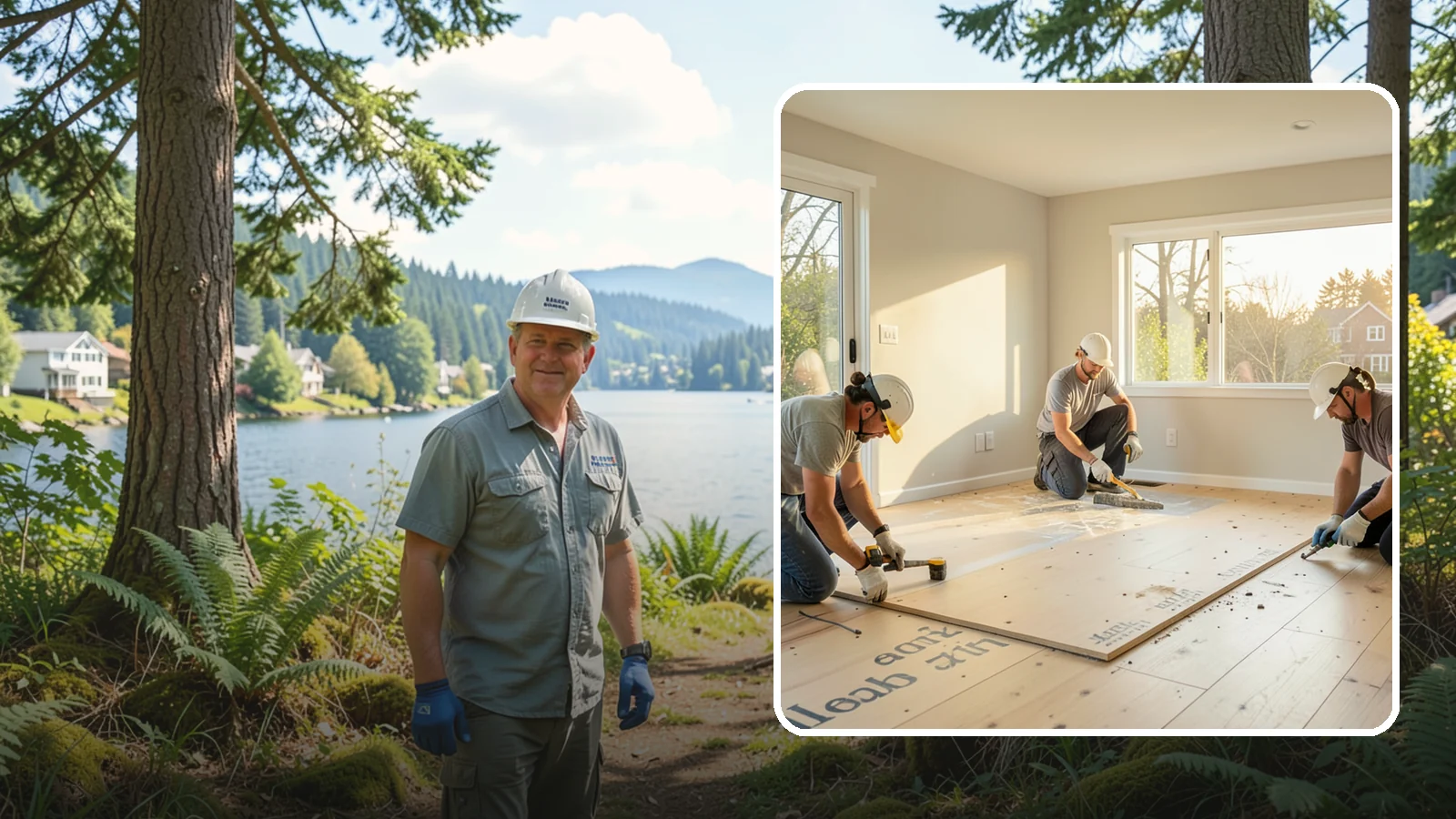 Subfloor Replacement in Milton, King County, WA - Complete subfloor replacement that rebuilds a solid, moisture-free foundation for your new flooring.