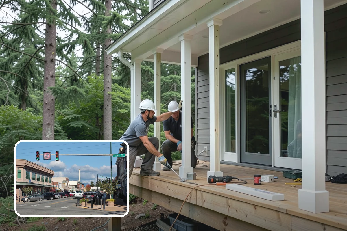 Subfloor Replacement in Monroe, Snohomish County, WA - Eliminates rot and structural weakness