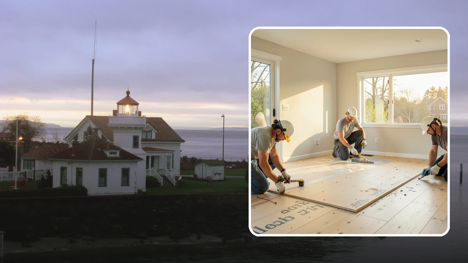 Subfloor Replacement in Mukilteo, Snohomish County, WA - Complete subfloor replacement that rebuilds a solid, moisture-free foundation for your new flooring.