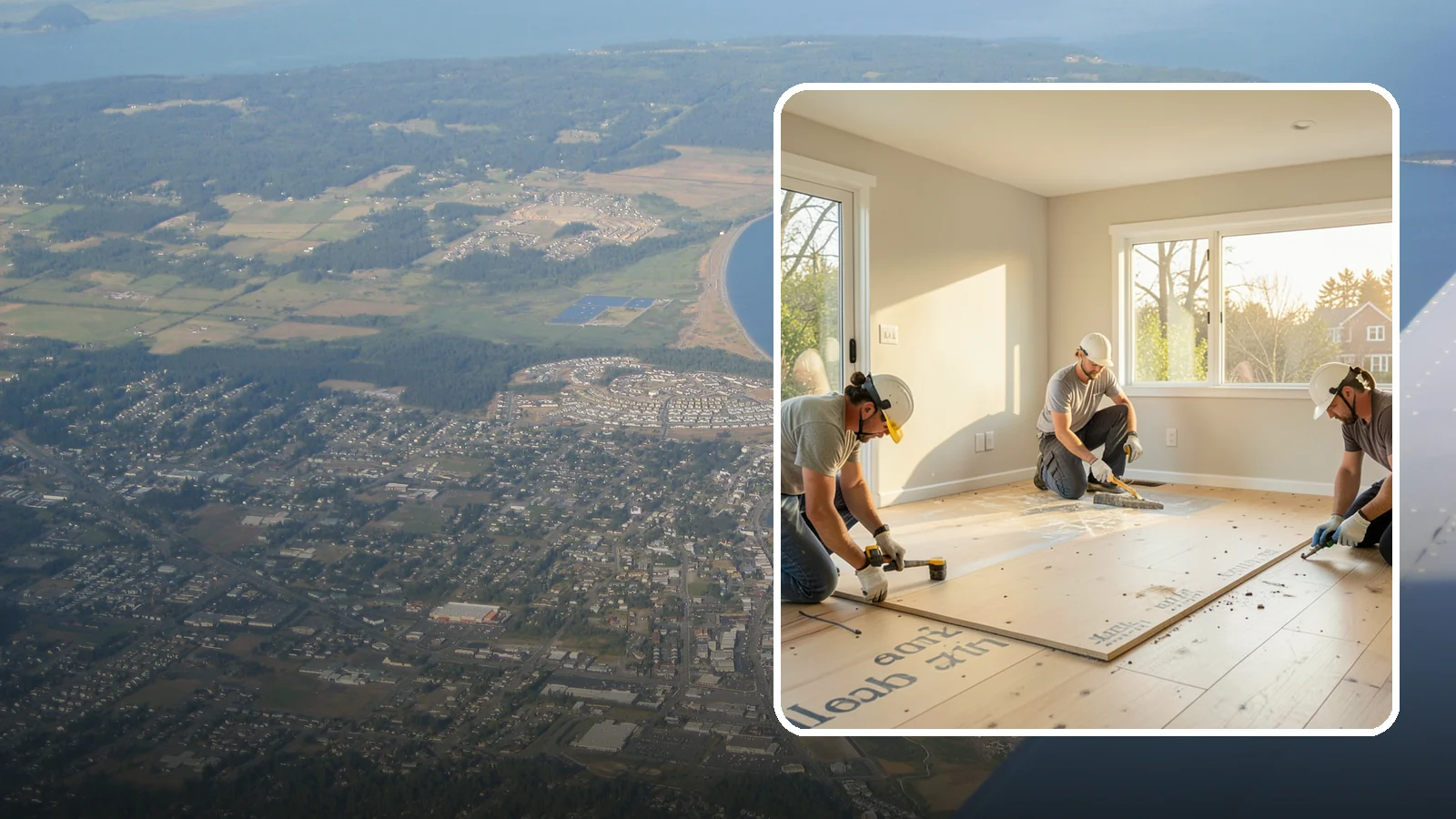 Subfloor Replacement in Oak Harbor, Island County, WA - Complete subfloor replacement that rebuilds a solid, moisture-free foundation for your new flooring.