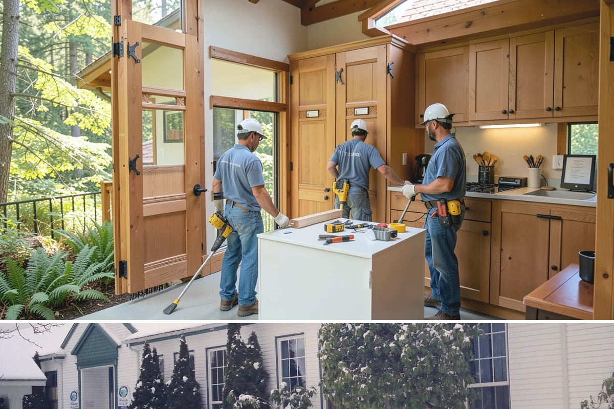 Subfloor Replacement in Pacific, King County, WA - Subfloor replacement can proceed year-round, with prompt action during wet months preventing further water damage.