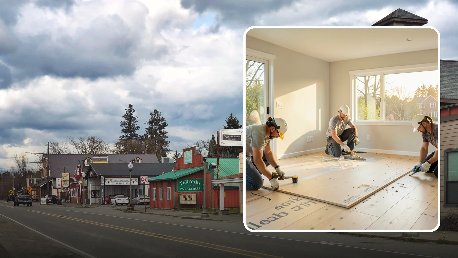 Subfloor Replacement in Roy, Pierce County, WA - Complete subfloor replacement that rebuilds a solid, moisture-free foundation for your new flooring.