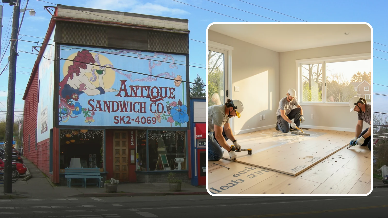 Subfloor Replacement in Ruston, Pierce County, WA - Complete subfloor replacement that rebuilds a solid, moisture-free foundation for your new flooring.