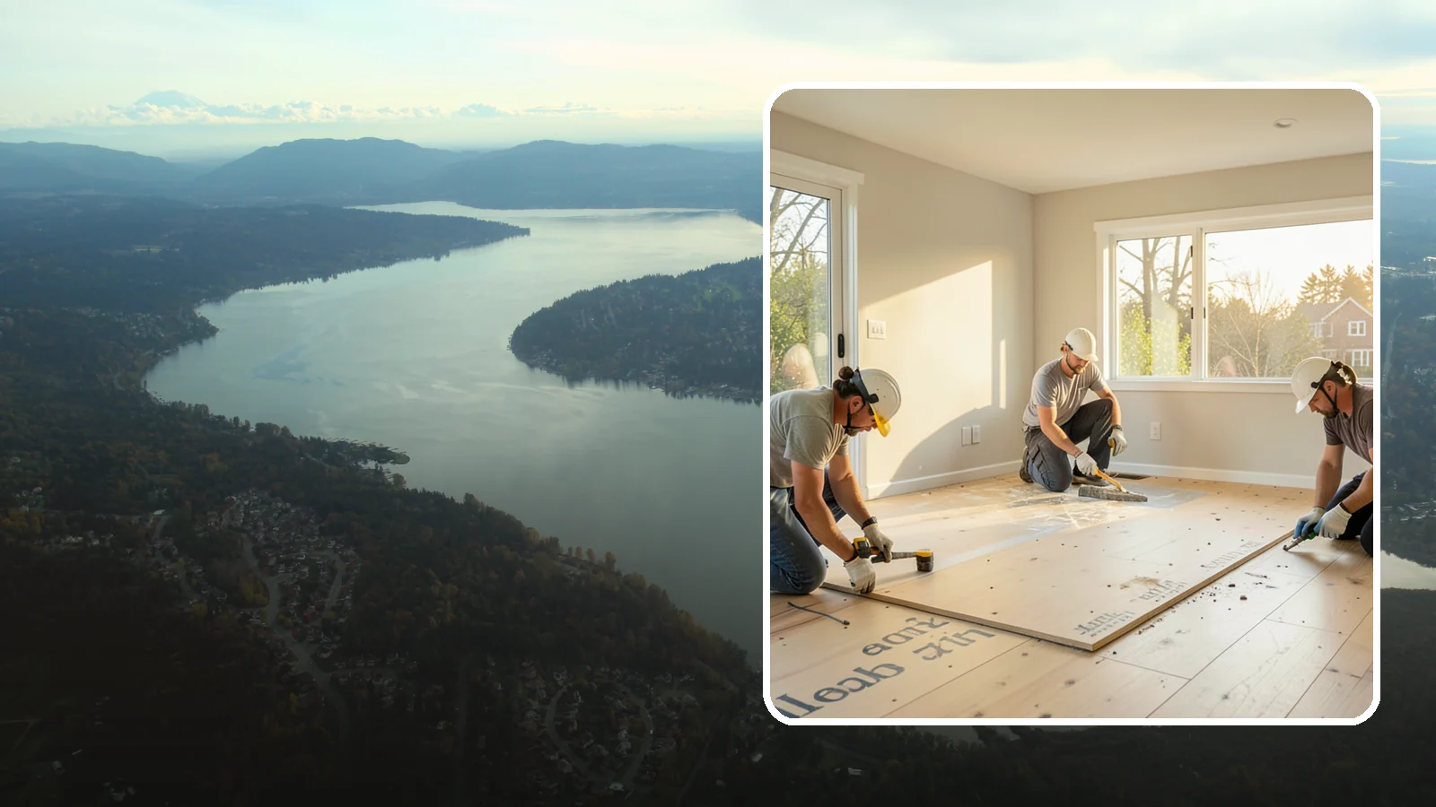 Subfloor Replacement in Sammamish, King County, WA - Complete subfloor replacement that rebuilds a solid, moisture-free foundation for your new flooring.