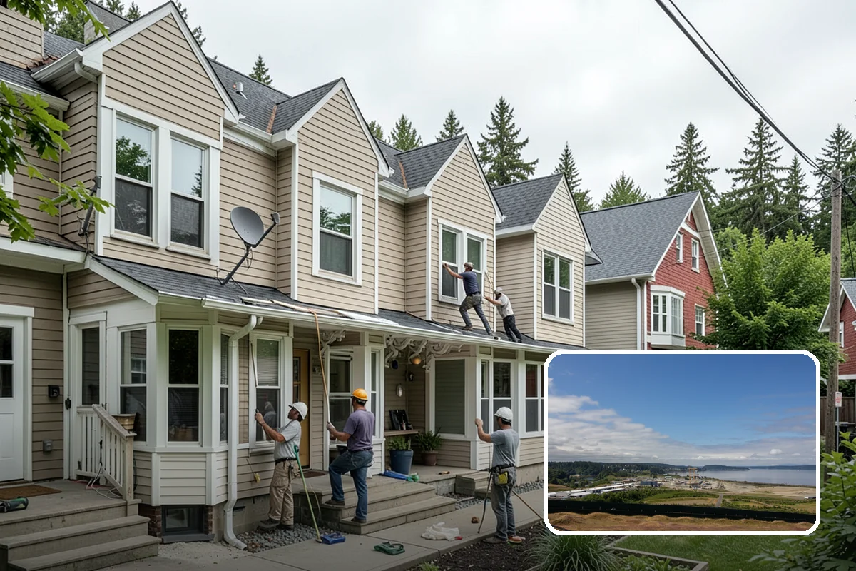 Subfloor Replacement in University Place, Pierce County, WA - Eliminates rot and structural weakness