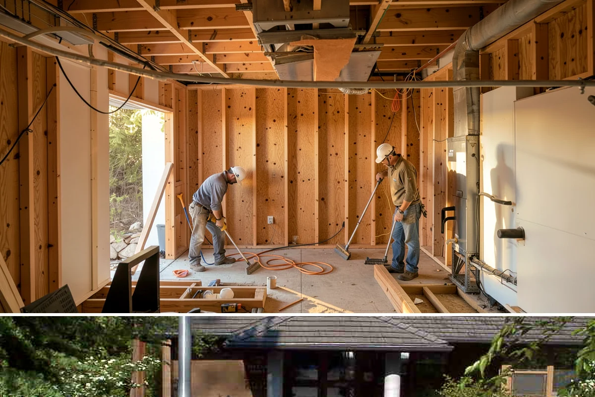 Subfloor Replacement in Yarrow Point, King County, WA - Subfloor replacement can proceed year-round, with prompt action during wet months preventing further water damage.