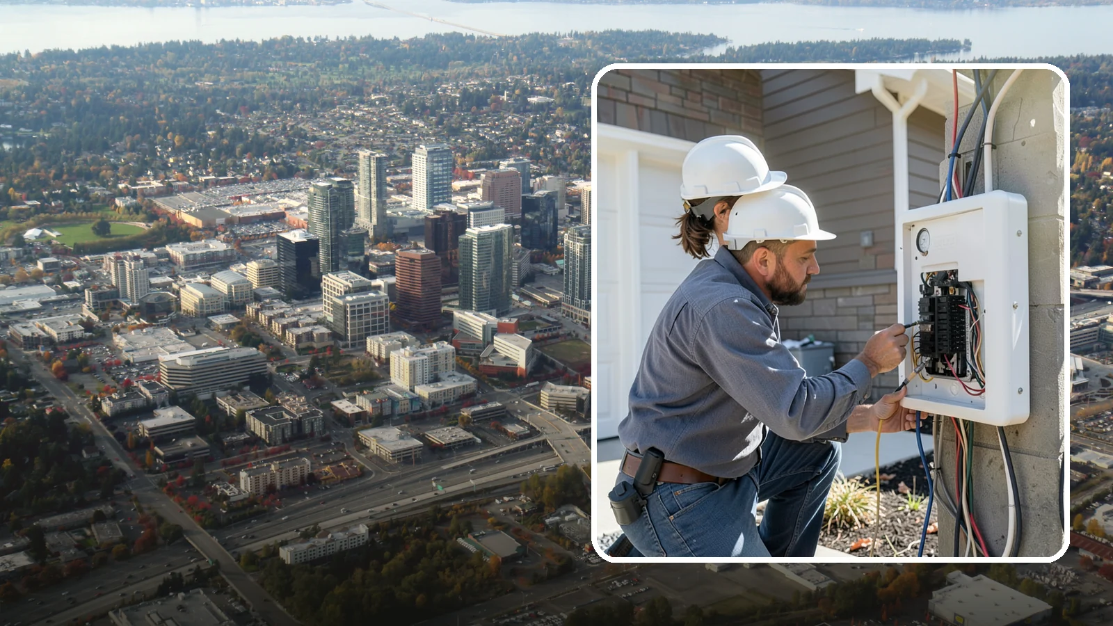 Subpanel Installation in Bellevue, King County, WA - We install subpanels to add circuit capacity for additions, garages, shops, ADUs, and remote areas of the property.