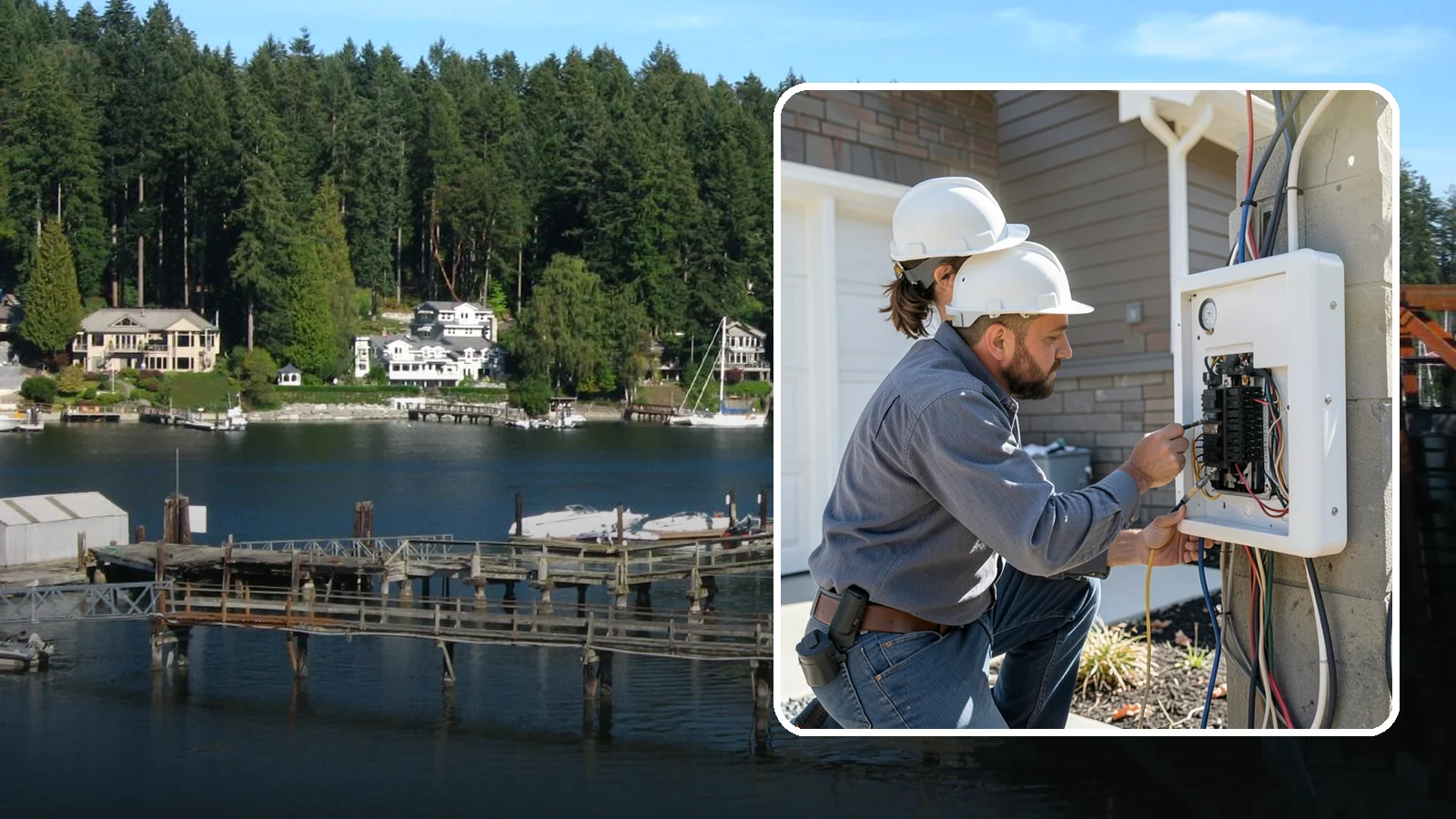Subpanel Installation in Gig Harbor, Pierce County, WA - We install subpanels to add circuit capacity for additions, garages, shops, ADUs, and remote areas of the property.