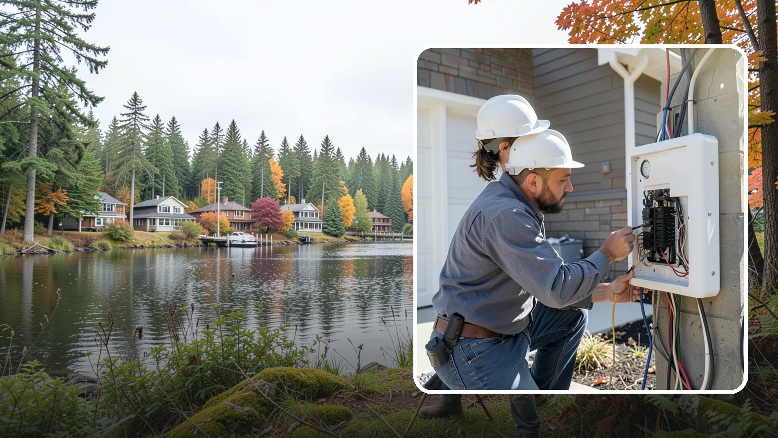 Subpanel Installation in La Conner, Skagit County, WA - We install subpanels to add circuit capacity for additions, garages, shops, ADUs, and remote areas of the property.