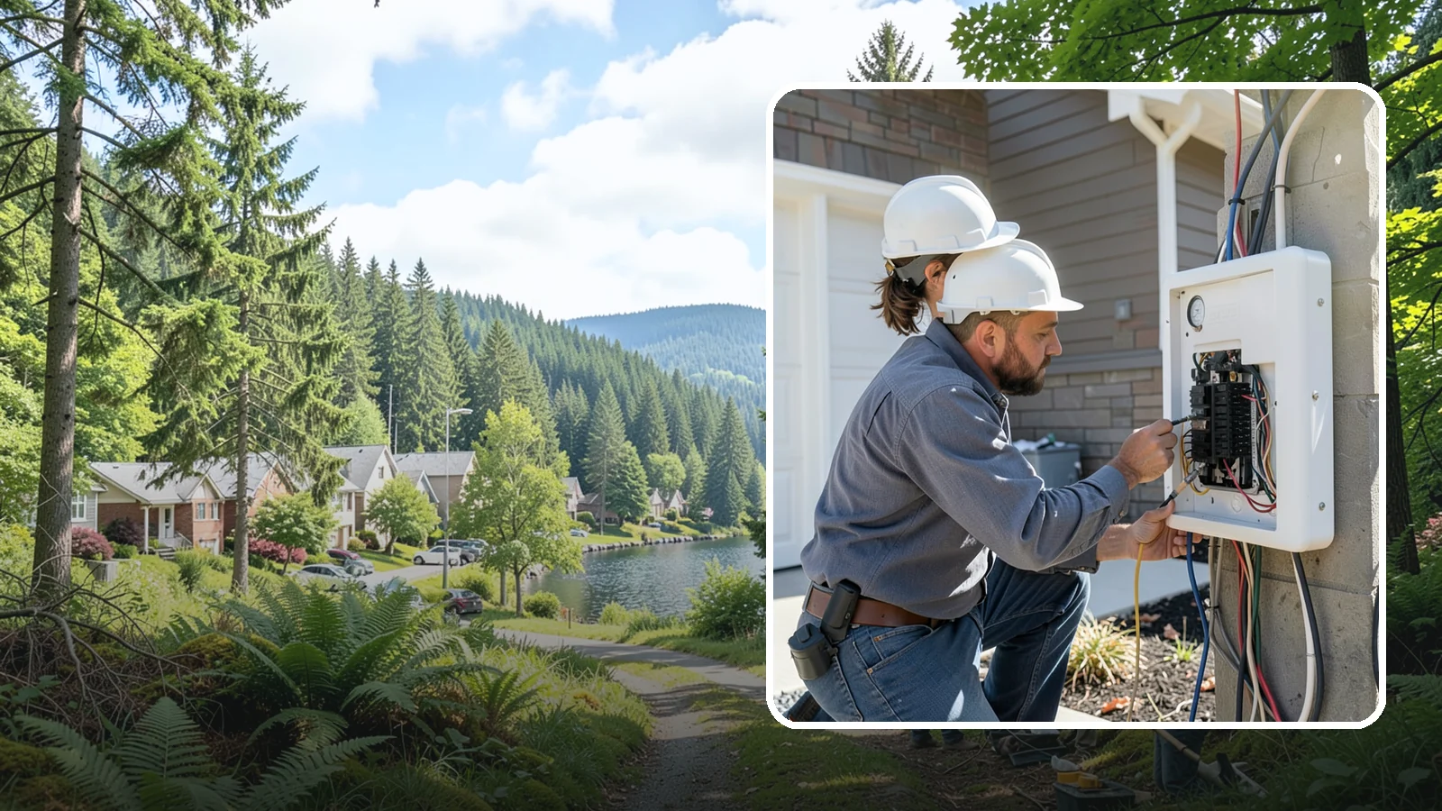 Subpanel Installation in Lake Forest Park, King County, WA - We install subpanels to add circuit capacity for additions, garages, shops, ADUs, and remote areas of the property.