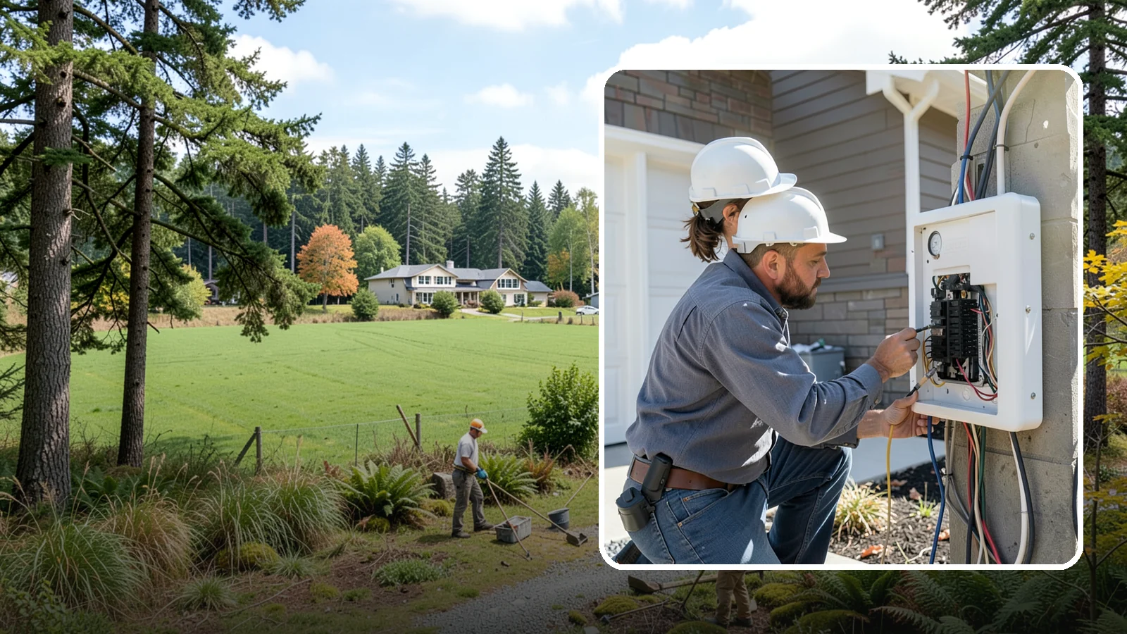 Subpanel Installation in Lyman, Skagit County, WA - We install subpanels to add circuit capacity for additions, garages, shops, ADUs, and remote areas of the property.