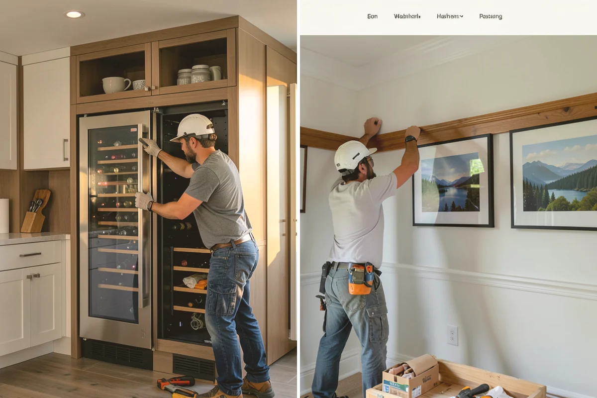 Subway Tile Installation in Brier, Snohomish County, WA - Confirm the chosen bond pattern and starting point