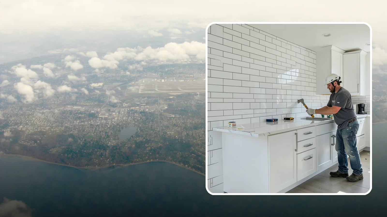 Subway Tile Installation in Burien, King County, WA - Classic subway tile installed with crisp lines for kitchens, baths, and beyond.